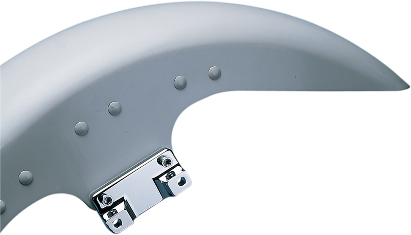 DRAG SPECIALTIES Fender-To-Fork Adapters - Chrome