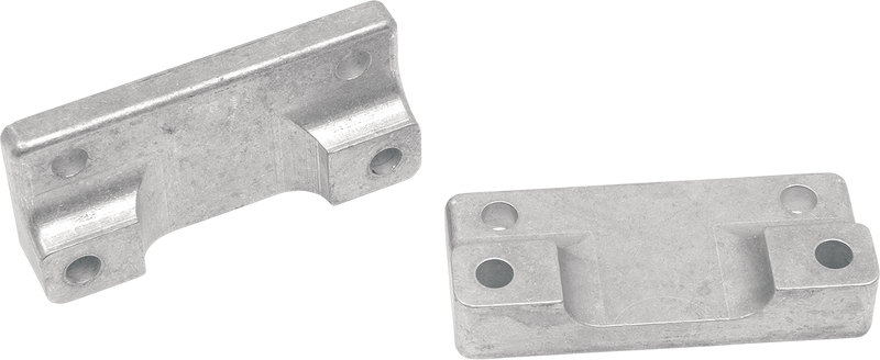 DRAG SPECIALTIES Fender-To-Fork Adapters - Raw