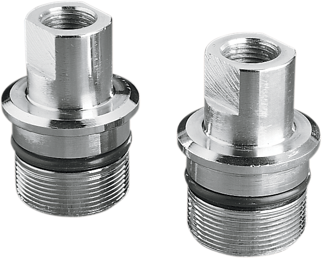 DRAG SPECIALTIES Chrome Lower Fork Tube Plug