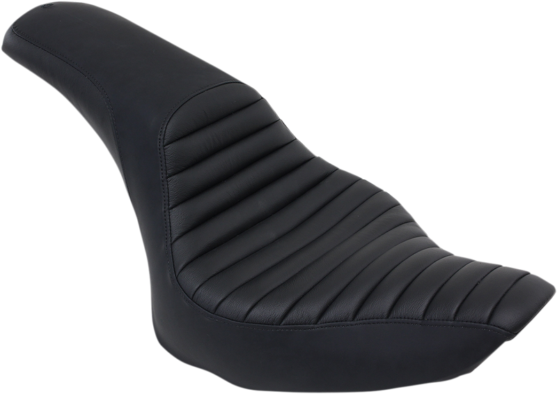 SADDLEMEN Profiler™ Tuck-N-Roll Seat - Black - Softail '06-'17