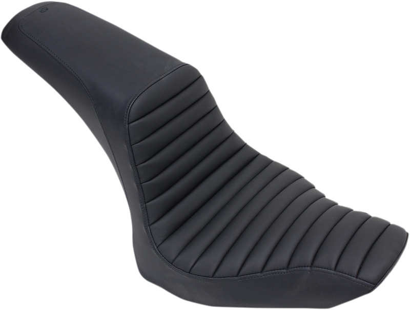 SADDLEMEN Profiler™ Tuck-N-Roll Seat - Black - Softail '06-'17