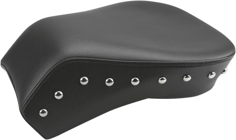 SADDLEMEN Heels Down Touring Pillion Pad - Studded - Black - Softail '06-'17