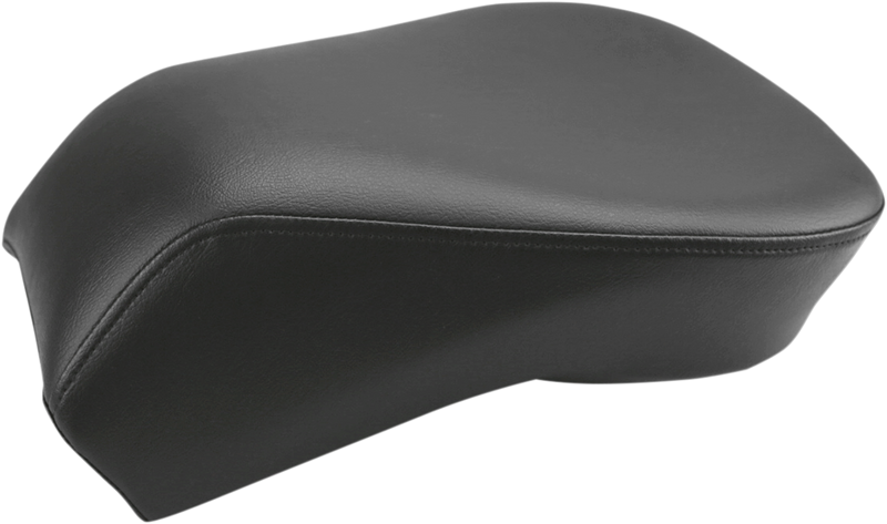 SADDLEMEN Heels Down Touring Pillion Pad - Plain - Black - Softail '06-'17