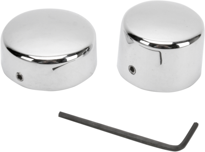 DRAG SPECIALTIES Chrome Rear Axle Cap for 3/4" Axle