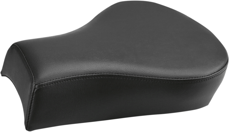 SADDLEMEN Heels Down Touring Pillion Pad - Plain - Black - Softail '06-'17