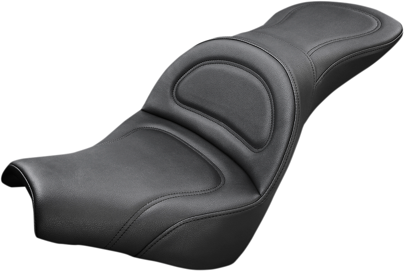 SADDLEMEN Explorer Seat - w/o Driver Backrest - Softail '18-'23