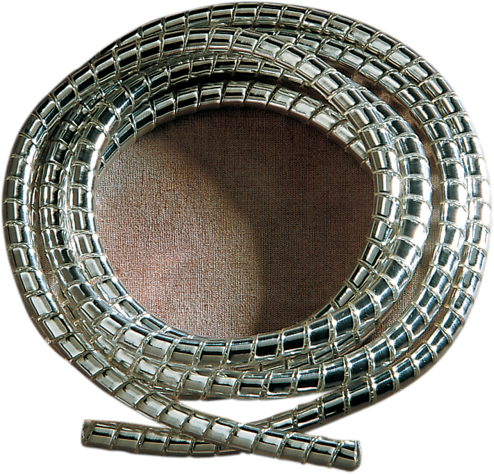 Drag Specialties Chrome Cable Cover - 5/16" x 60"