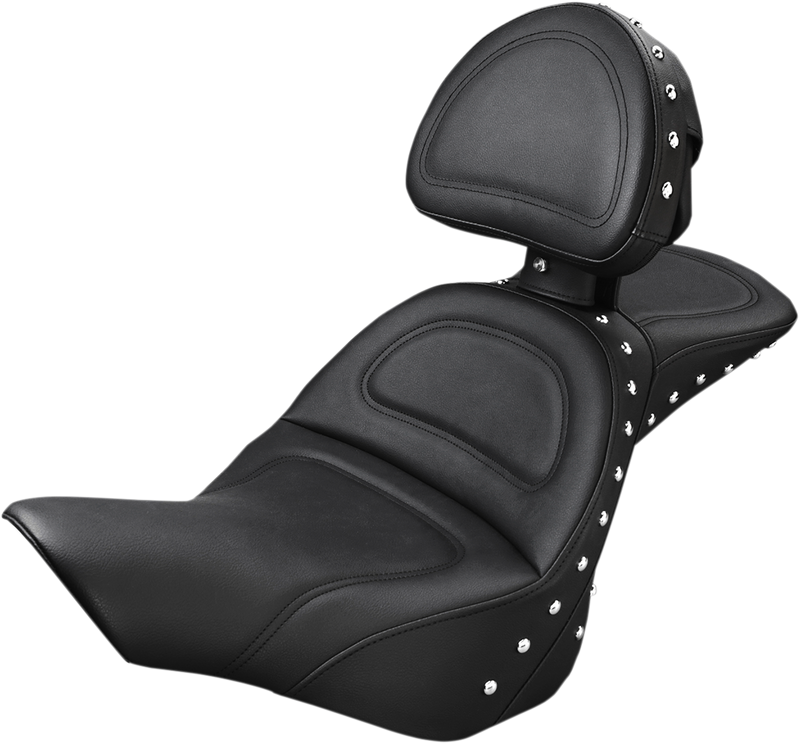 SADDLEMEN Explorer Special Seat — Includes Backrest - Softail '13-'17