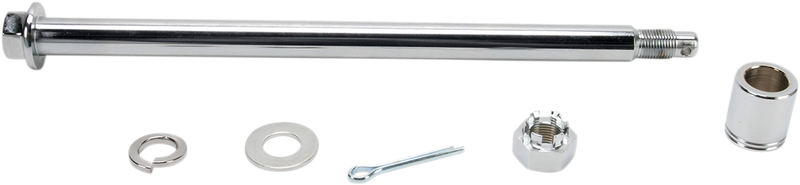 DRAG SPECIALTIES Rear Axle Kit - Chrome - '86-'99 ST