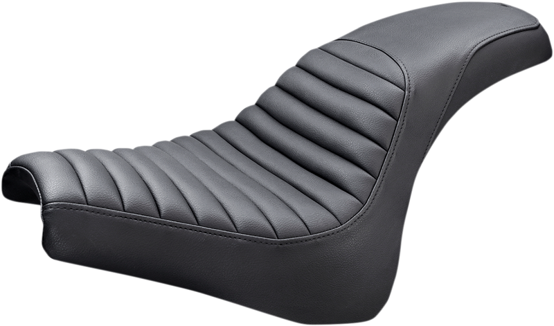 SADDLEMEN Profiler™ Tuck-N-Roll Seat - Black - Softail '18-'20