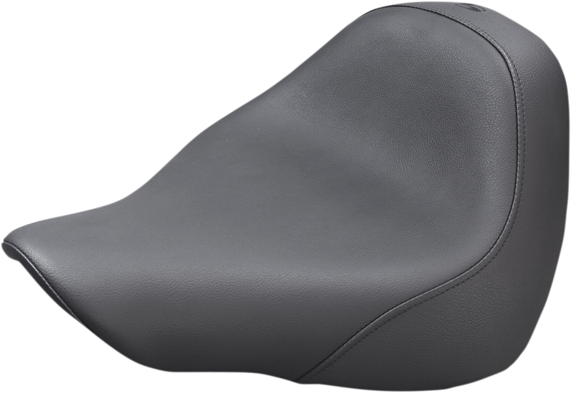 SADDLEMEN Seat - Renegade™ Solo - Black - Smooth - Softail '18-'24