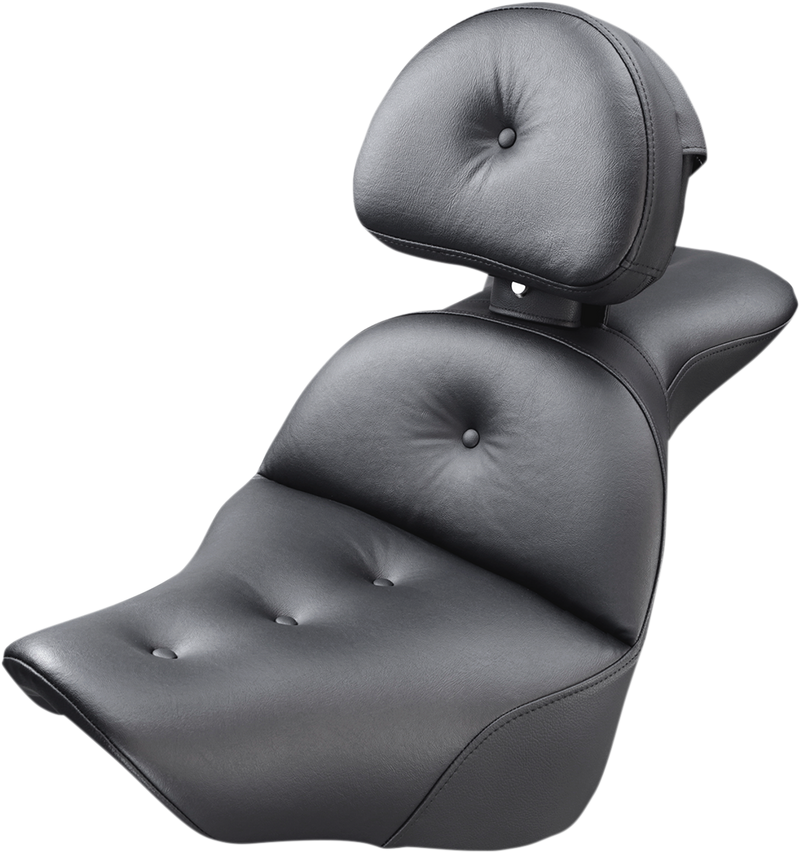 SADDLEMEN Explorer RoadSofa™ Seat - Includes Backrest - Softail '18-'24