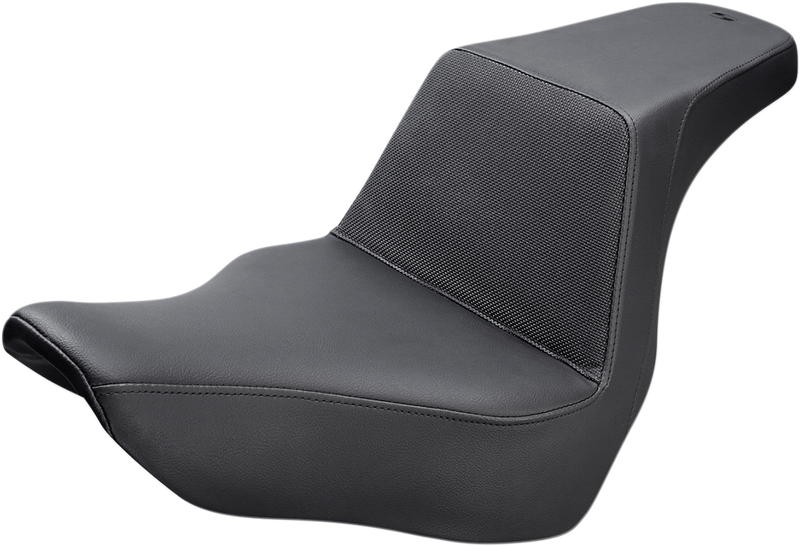 SADDLEMEN Step-Up Seat - Gripper - Black - Softail '18-'24