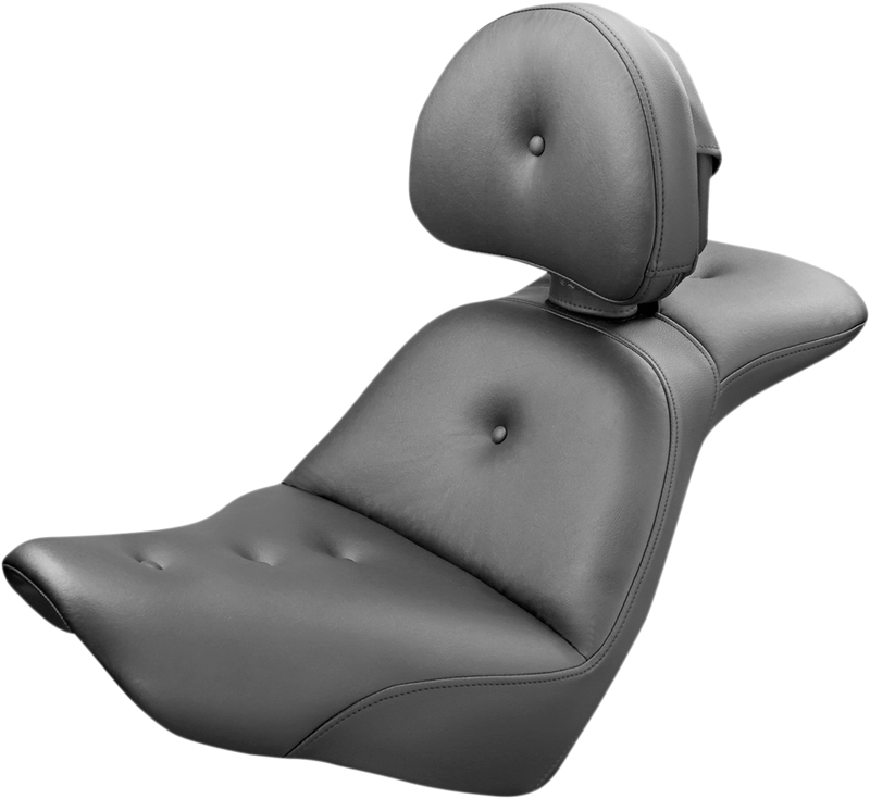 SADDLEMEN Explorer RoadSofa™ Seat - with Backrest - Softail '18-'23
