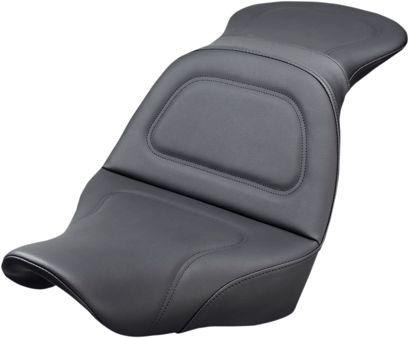SADDLEMEN Explorer Seat - w/o Driver Backrest - Softail '18-'24