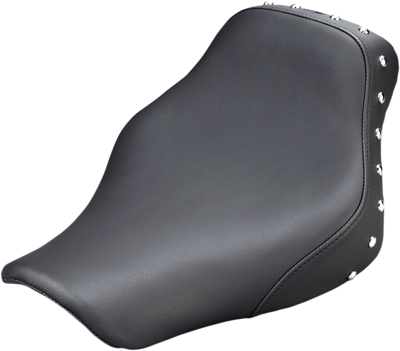 SADDLEMEN Renegade S3 Solo Seat - Studded - Softail '18-24