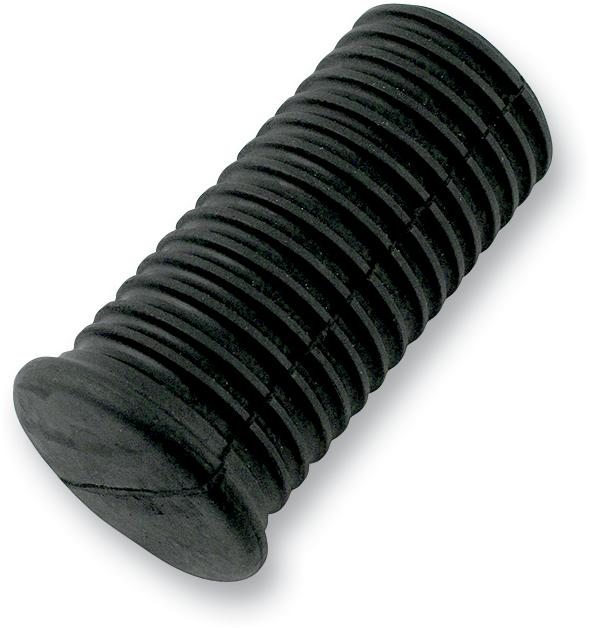 DRAG SPECIALTIES Rubber Footrest Cover - Black