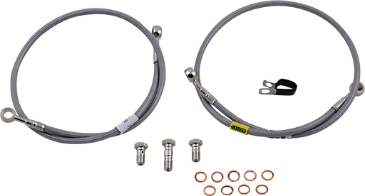 GBRAKES Brake Line - Stainless Steel FK003D537-2