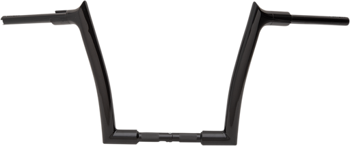 FAT BAGGERS INC. 1-1/2" EZ Install Pointed Top Handlebar - 12" - Black 807012-B