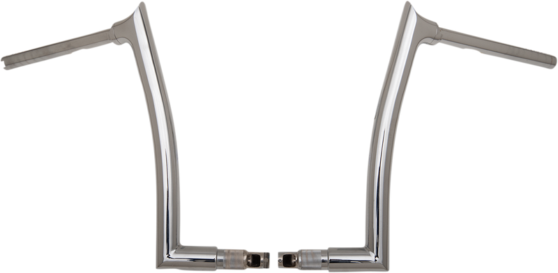FAT BAGGERS INC. 1-1/2" EZ Install Pointed Top Handlebar - 14" - Chrome 806014