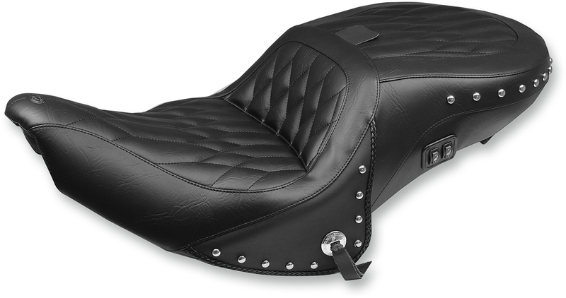 MUSTANG Standard Touring with Driver's Backrest - Heated - Diamond - Roadmaster '15-'24