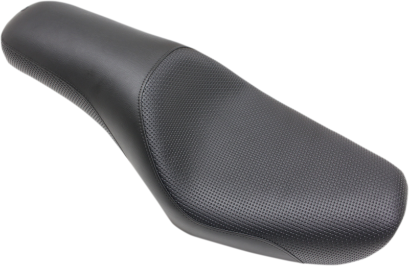 SADDLEMEN Profiler™ Basket-weave Seat - Black - Dyna '04-'05