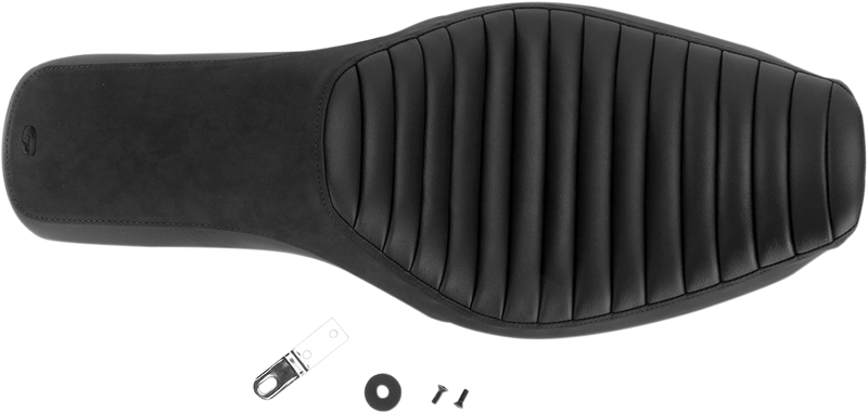 SADDLEMEN Profiler™ Tuck-n-Roll Seat - Black - Dyna '06-'17