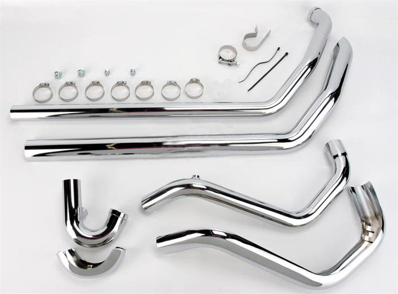 BASSANI XHAUST True Dual Crossover Headpipes - Touring '95-'08