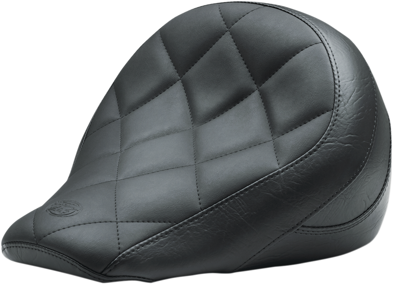 MUSTANG Solo Touring Seat - Diamond Stitch - Black - Scout '18-'24