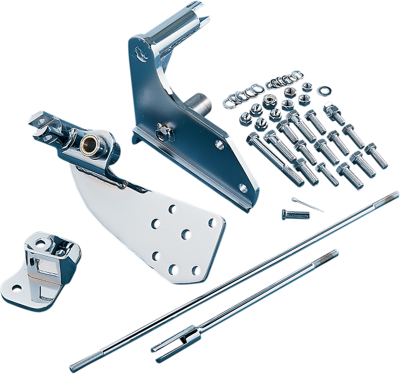 DRAG SPECIALTIES Forward Control Relocation Kit - Chrome - '87-'99 FX