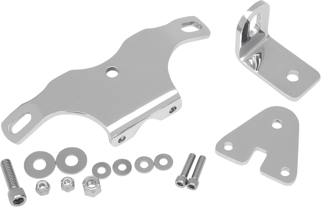 DRAG SPECIALTIES Replacement Heavy Duty Top Motor Mount - Chrome - Softail