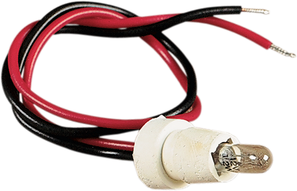 DRAG SPECIALTIES Replacement Mini Speedo and Tach Rubber Socket/Bulb K ...