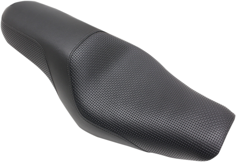 SADDLEMEN Profiler™ Basket-weave Seat - Black - Sportster '04-'20