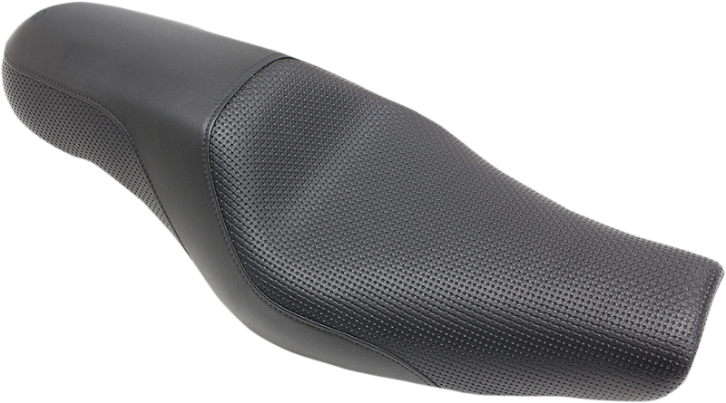 SADDLEMEN Profiler™ Basket-weave Seat - Black - Sportster '04-'20
