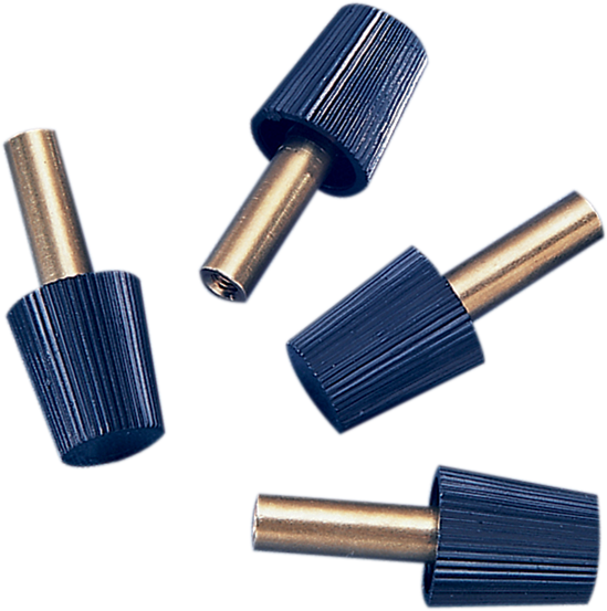 Drag Specialties Reset Knobs 5-Pack for Mini Speedometer with Tripmeter