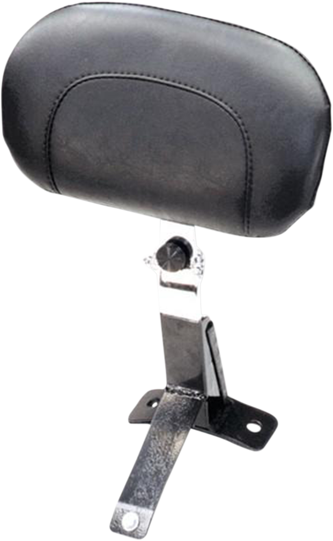 MUSTANG Driver Backrest Kit - Smooth - Black Studs