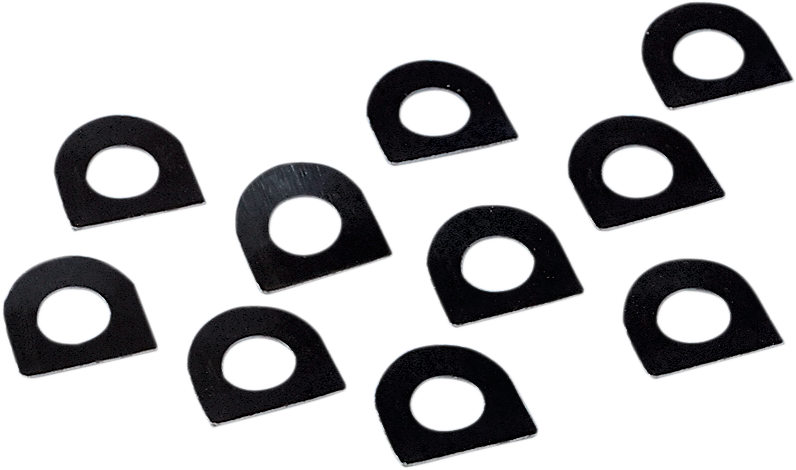 DRAG SPECIALTIES Replacement Foot Peg Spring Washer - 10 Pack