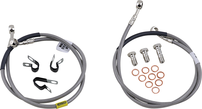 GBRAKES Brake Line - Stainless Steel FK003D327-2
