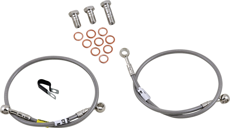 GBRAKES Brake Line - Stainless Steel FK003D348-2
