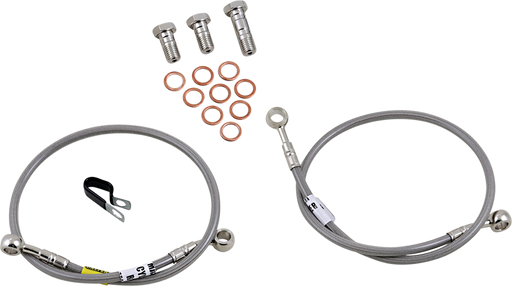 GBRAKES Brake Line - Stainless Steel FK003D348-2