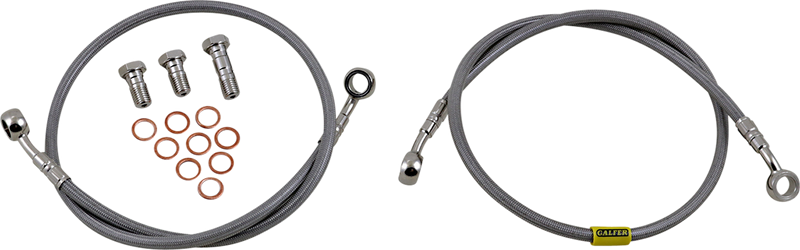 GBRAKES Brake Line - Stainless Steel FK003D415-2
