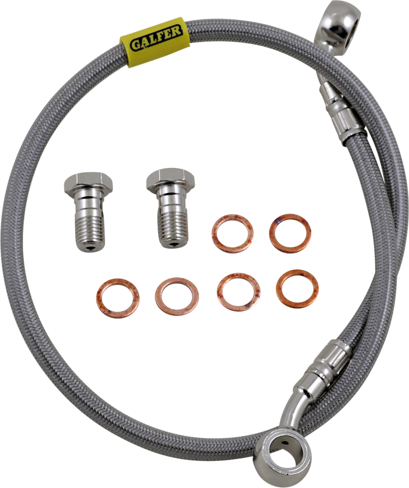 GBRAKES Brake Line - Stainless Steel FK003D415R
