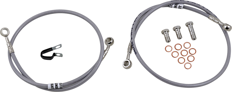 GBRAKES Brake Line - Stainless Steel FK003D431-2
