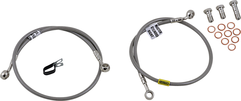 GBRAKES Brake Line - Stainless Steel FK003D459-2