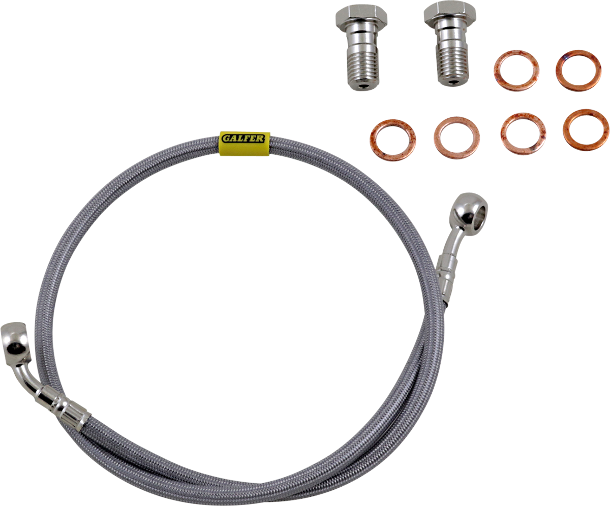 GBRAKES Complete Brake Line Kit - Front - Stainless Steel - EX500 Ninj ...