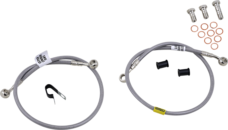 GBRAKES Brake Line - Stainless Steel FK003D495-2