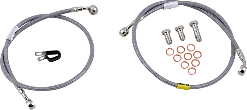 GBRAKES Brake Line - Stainless Steel FK003D496-2