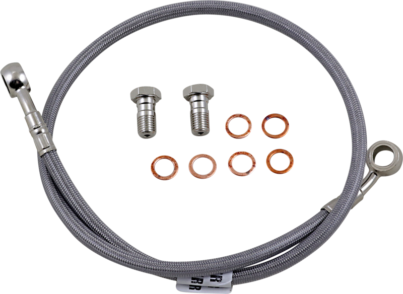 GBRAKES Brake Line - Stainless Steel FK003D496R