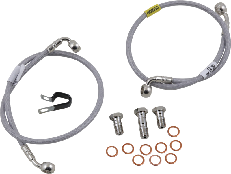 GBRAKES Brake Line - Stainless Steel FK003D765-2