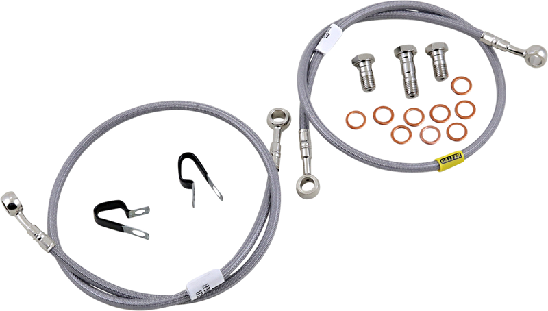 GBRAKES Brake Line - Stainless Steel FK003D879-2